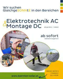 Photovoltaik Jobs Kärnten Solar