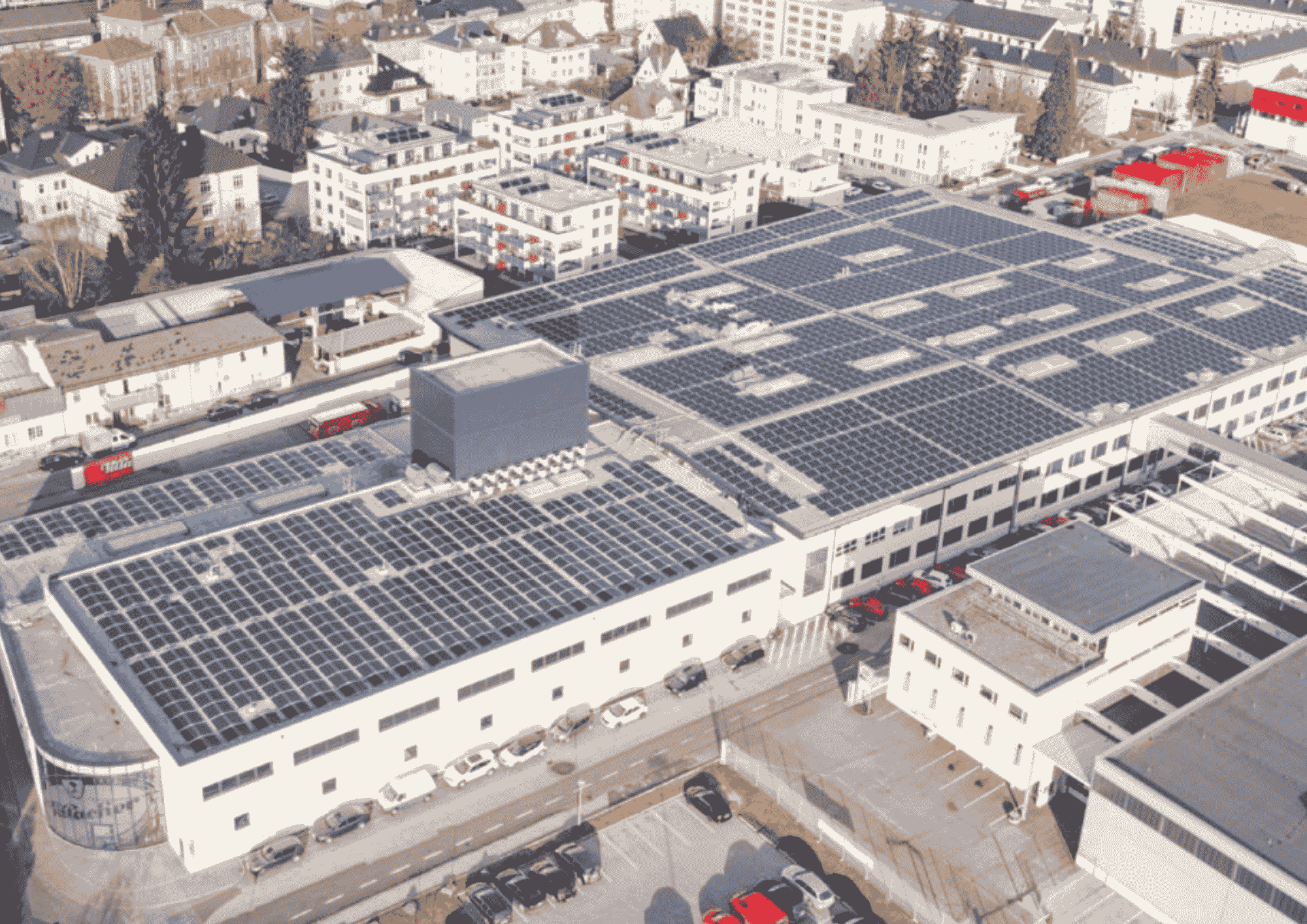 Villacher Brauerei_Kärnten Solar PV-Anlage auf dem Dach der Villacher Brauerei