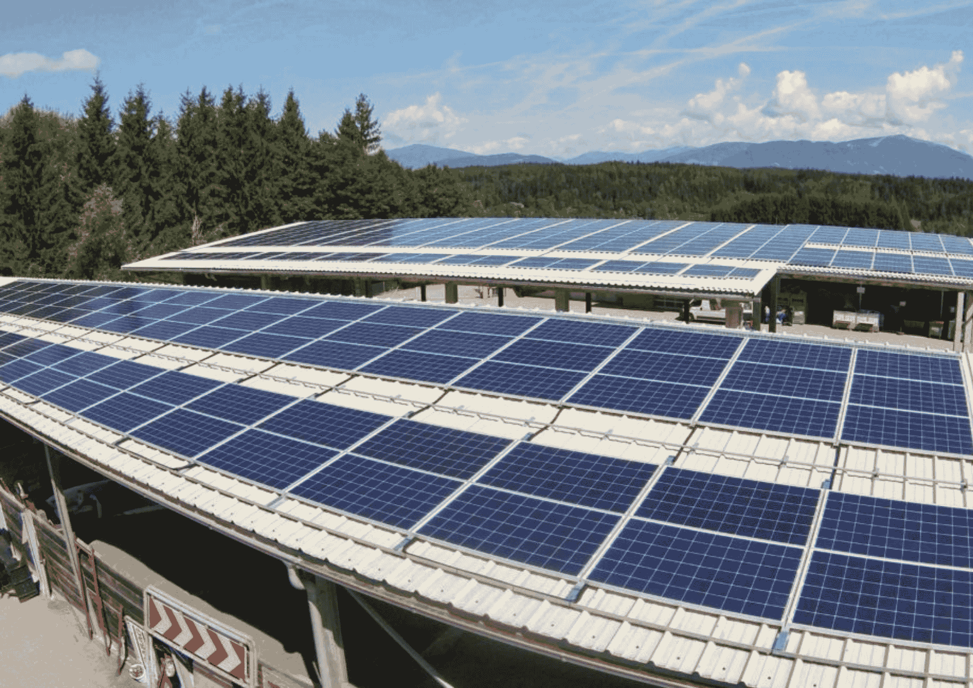 ASZ Finkenstein_Kärnten Solar PV-Anlage auf dem ASZ in Finkenstein