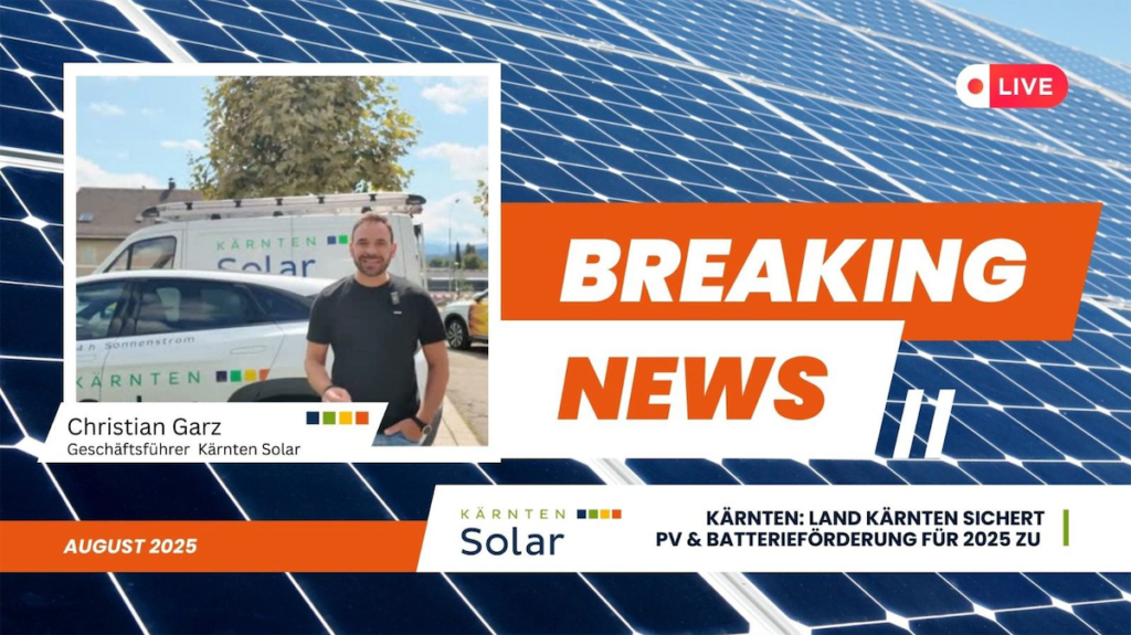 News Kärnten Solar Förderung