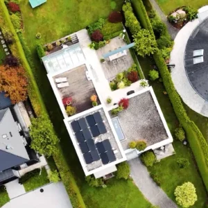 Einfamilien-Photovoltaikanlage auf Flachdach - Wörthersee, Maria Wörth